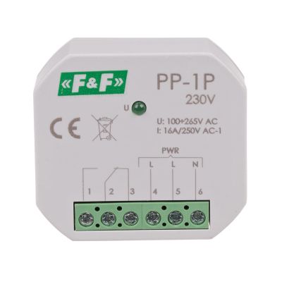 Electromagnetic relay PP-1P 230 V