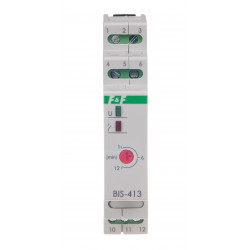 Electronic bistable impulse relay BIS-413-LED- 24V