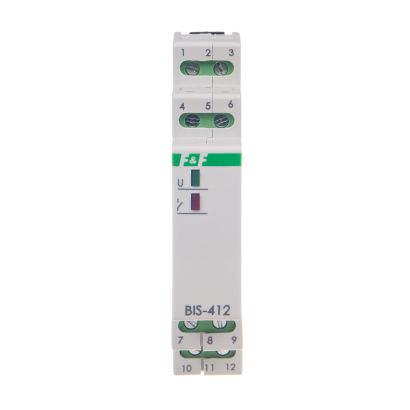 Electronic bistable impulse relay BIS-412 24 V