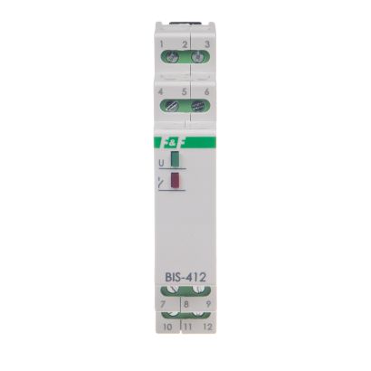 Electronic bistable impulse relay BIS-412-LED-24 V