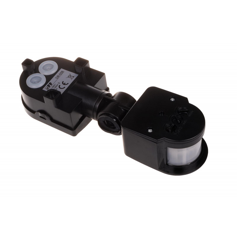 Infrared motion sensor DR05 B black 24 V
