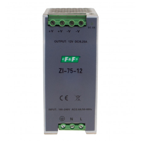 Pulse power supply ZI-75-12