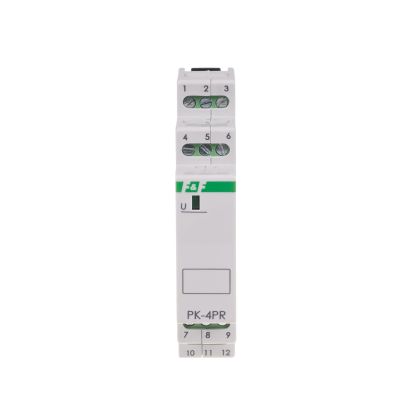 Przekaźnik elektromagnetyczny PK-4PR 24 V do montażu na szynie