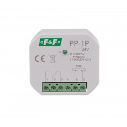 Electromagnetic relay PP-1P 24 V