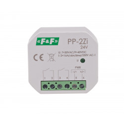 Przekaźnik elektromagnetyczny PP-2Z-LED 24 V