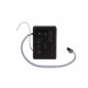 Battery module for temperature and brightness measurement with external temperature sensor rH-T1X1es