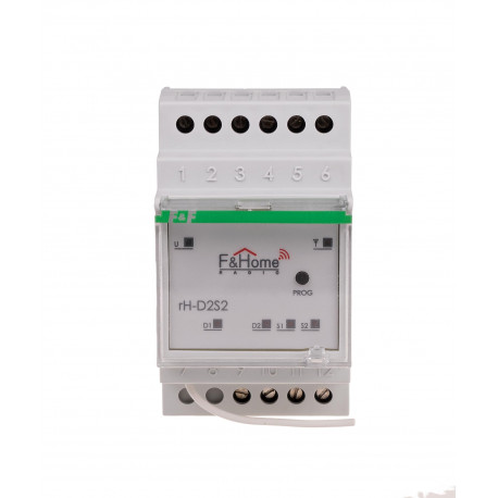 Two-channel dimmer with two inputs rH-D2S2