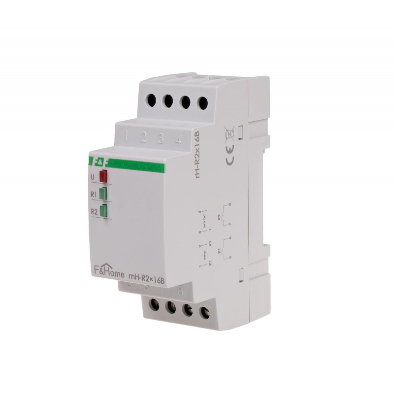 Double actuator relay