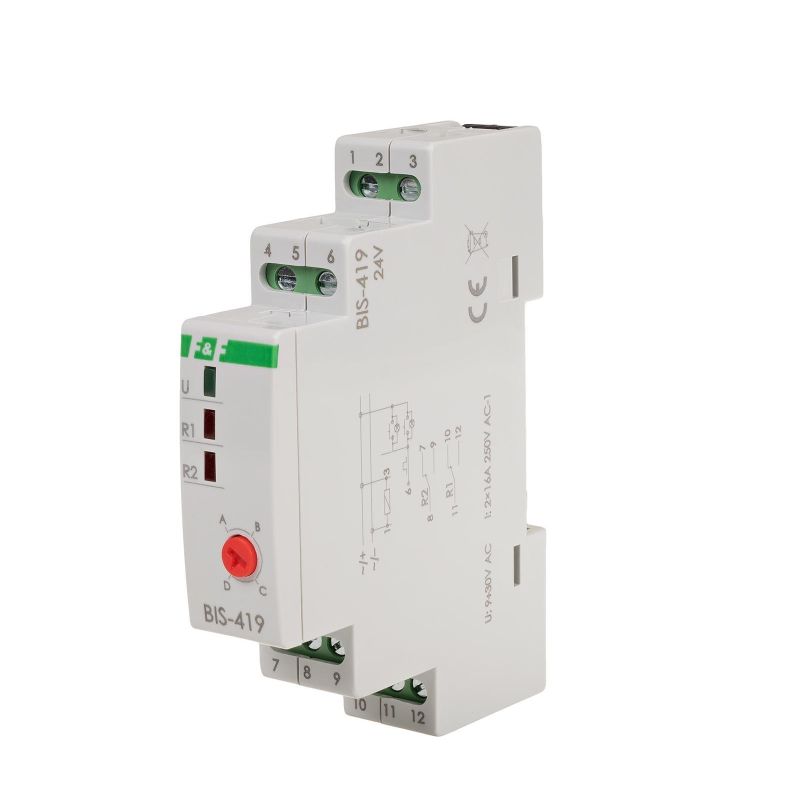 Electronic bistable impulse relay BIS-419 24 V