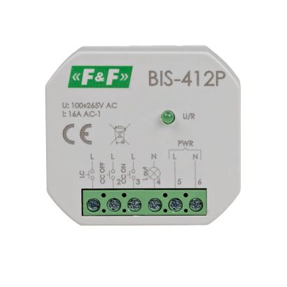 Electronic bistable impulse relay BIS-412P