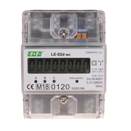 Electrici energy meter LE-02d