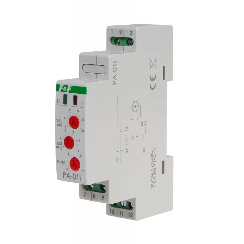 Analogue relay with current input PA01I