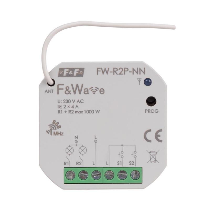 FW-R2P-NN relay for traditional electrical installations