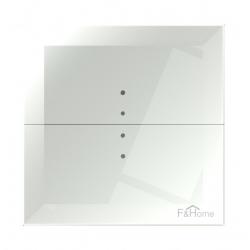 Roller blind controller GS2-STR3-W glass touch panel