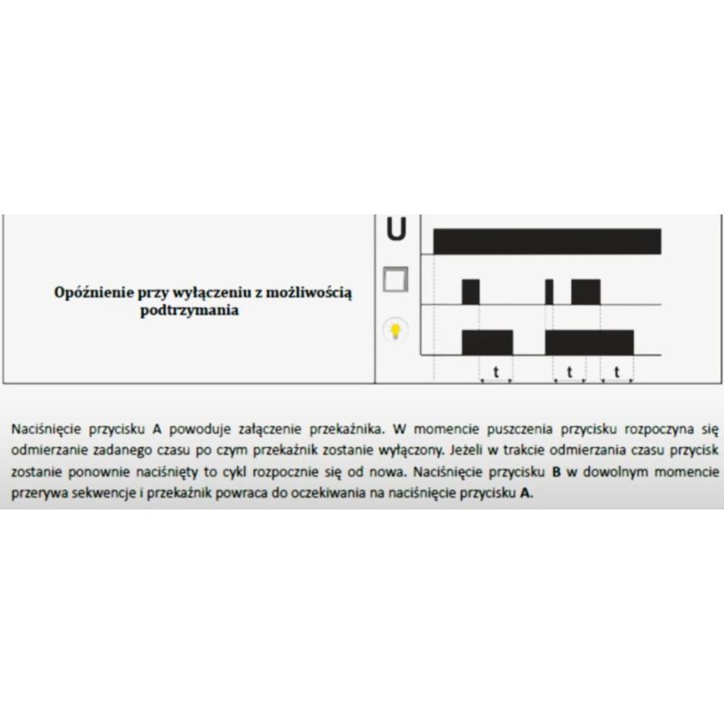 Wideoporadnik -PCS-533 opóźnienie wyłączenia z możliwością podtrzymania cz.3