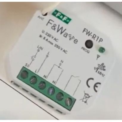 Wideoporadnik --pojedynczy przekaźnik bistabilny podtynkowy F&Wave