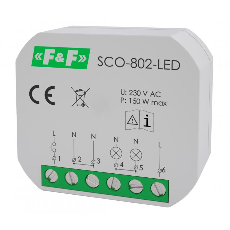 Lighting dimmer SCO802LED 230 V