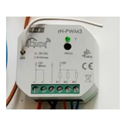 Wideoporadnik - Bezprzewodowy system inteligentnego domu F&Home Radio-sterownik LED rH-PWM3