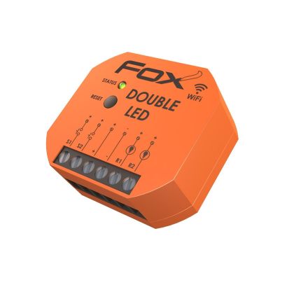 DOUBLE LED - 2-channels 12 V LED controller Wi-Fi