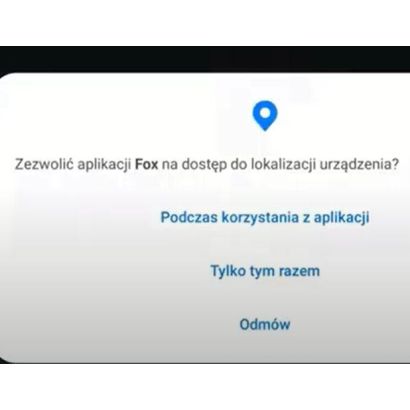 Wideoporadnik - Sterowanie wifi. Aplikacja mobilna systemu FOX. 