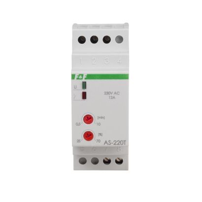 Staircase lighting timer with switch-off indication AS-220T