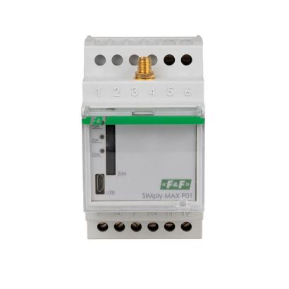 Sterownik GSM - SIMply MAX P01 12 V dwukanałowy