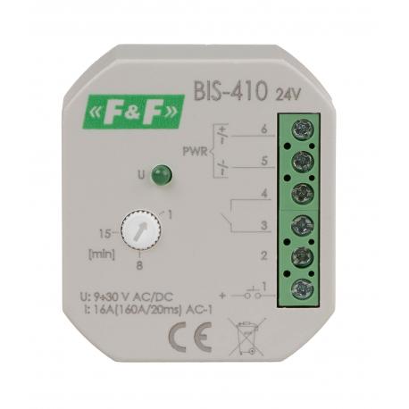Przekaźnik bistabilny z wyłącznikiem czasowym BIS-410 24 V