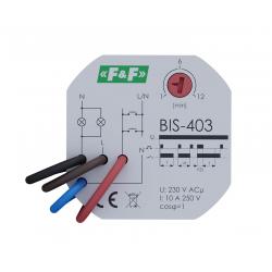 Electronic bistable impulse relay BIS-403 230 V