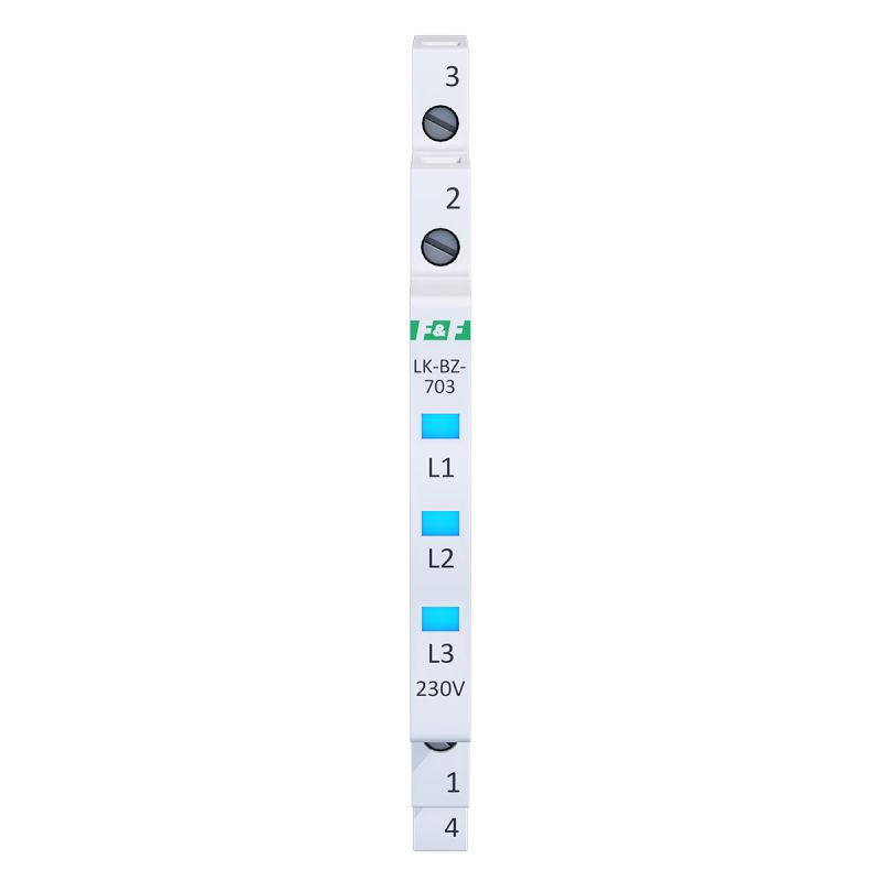 Lampka kontrolna LK-BZ-703B 230 V