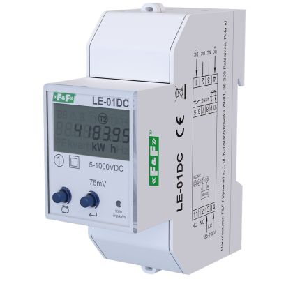 Licznik energii prądu stałego LE-01DC