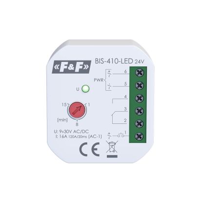Przekaźnik bistabilny BIS-410-LED-24 V