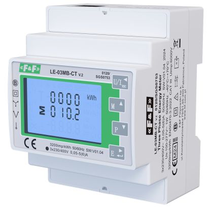 Licznik zużycia energii LE-03MB CT ze zdalnym odczytem wskazań
