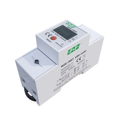 Wskaźnik zużycia energii elektrycznej 1-fazowy WZE-1 RST z wyświetlaczem LCD