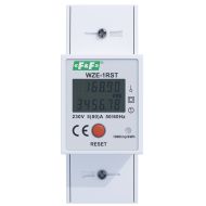 Wskaźnik zużycia energii elektrycznej 1-fazowy WZE-1 RST z wyświetlaczem LCD