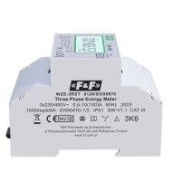 3-phase electricity consumption meter WZE-3RST