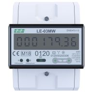 3-fazowy licznik zużycia energii LE-03MW z certyfikatem MID