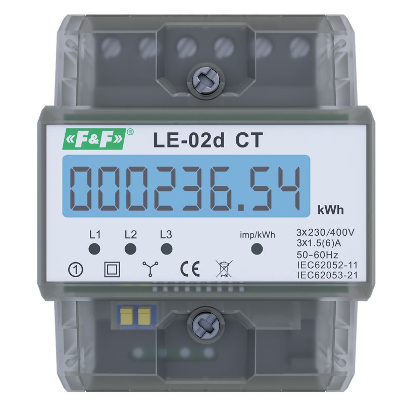 Licznik zużycia energii LE-02d CT