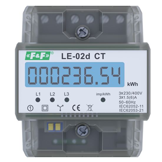 Energy meter LE-02d CT