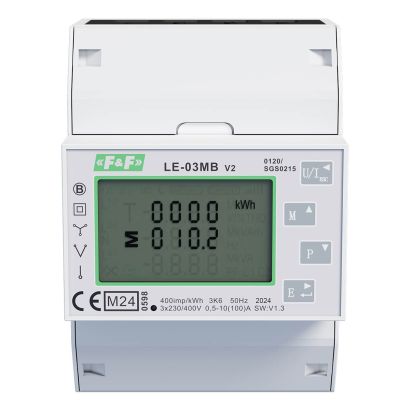 Licznik energii elektrycznej LE-03MB ze zdalnym odczytem danych