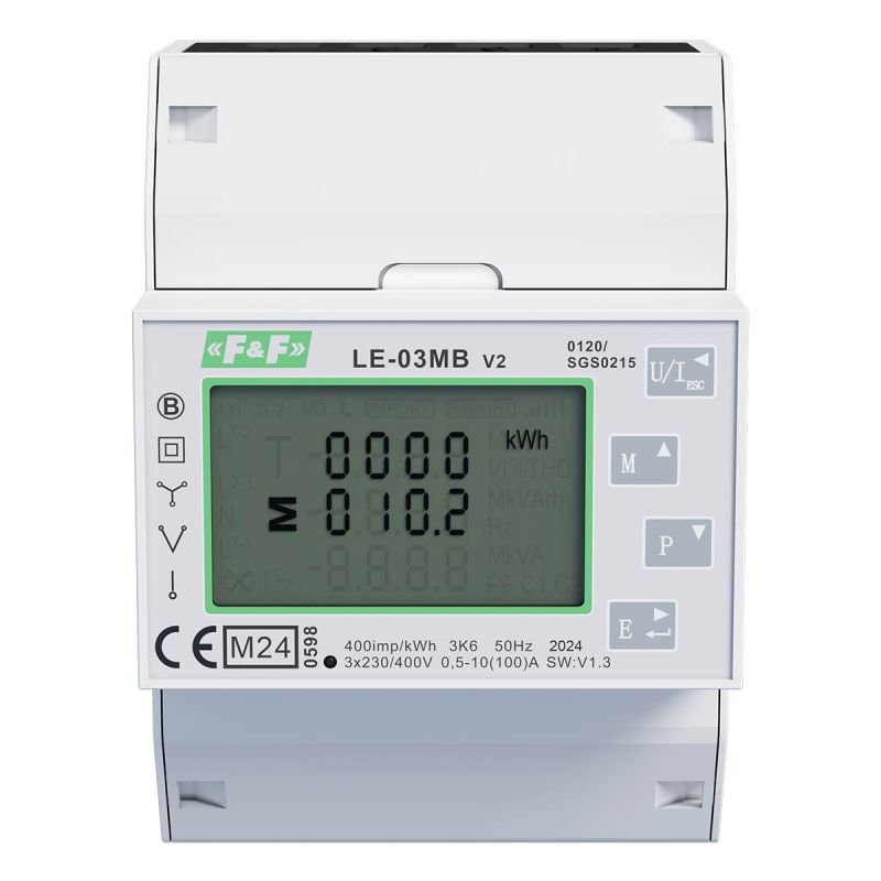 Licznik energii elektrycznej LE-03MB ze zdalnym odczytem danych