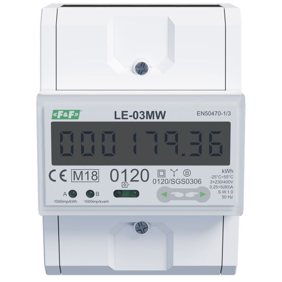 Electricity energy meter LE-03MW