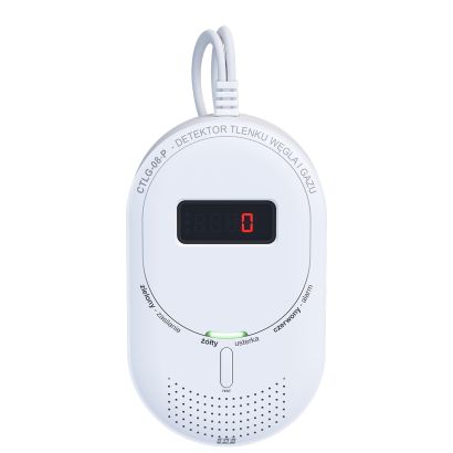 Detektor tlenku węgla i gazu CTLG-08-P