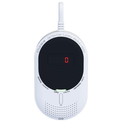 Detektor tlenku węgla i gazu CTLG-09-W
