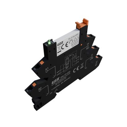 Komplet: gniazdo przekaźnikowe GN-1P-230 + przekaźnik interfejsowy PG-1P-6A-60DC