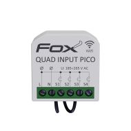 Miniaturowy 4-kanałowy nadajnik WiFi do montażu w puszce instalacyjnej