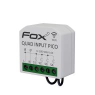 Miniaturowy 4-kanałowy nadajnik WiFi do montażu w puszce instalacyjnej