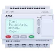 Uniwersalny, programowalny sterownik FLC18-12DI-6R; CPU
