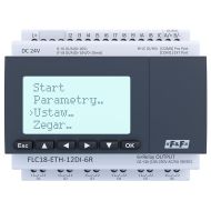 Sterownik programowalny FLC18-ETH-12DI-6R do budowy układów automatycznego sterowania