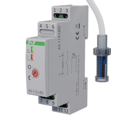 Zmierzchowy włącznik światła AZ-112-LED 230 V