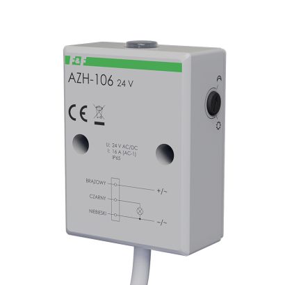Zmierzchowy włącznik/wyłącznik światła-  AZH-106 24 V